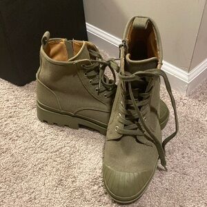 Green Fall/Winter Boot